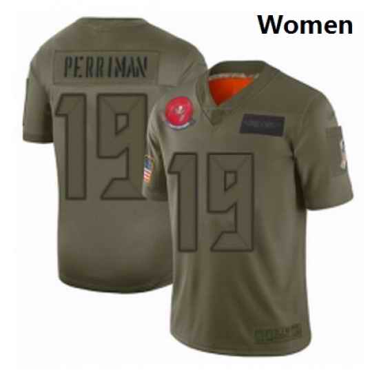 Womens Tampa Bay Buccaneers 19 Breshad Perriman Limited Camo 2019 Salute to Service Football Jersey